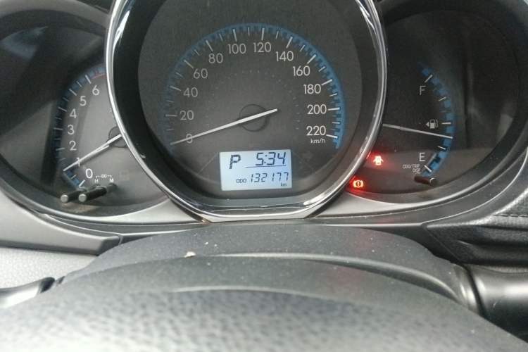 Used Toyota Vios FS 2017 1.5L CVT Fengchi Edition Odometer Close Up