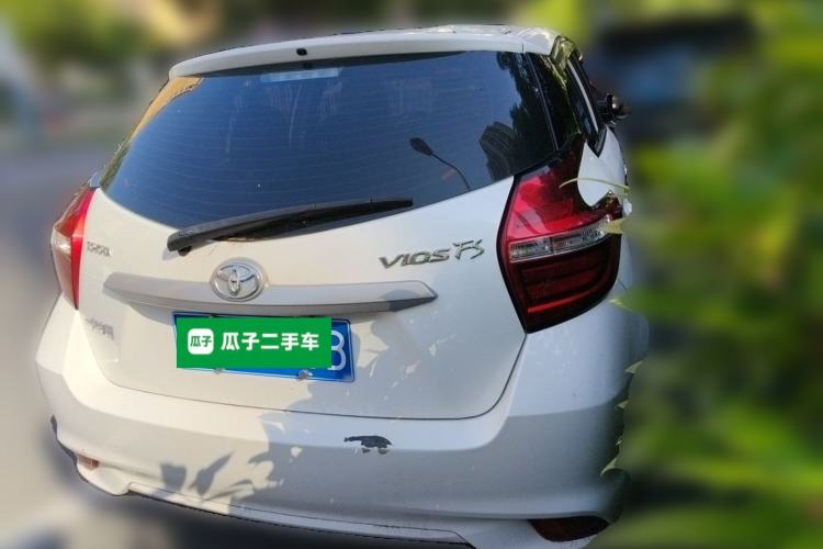 Used Toyota Vios FS 2017 1.5L CVT Fengchi Edition Rear Right 45 Deg