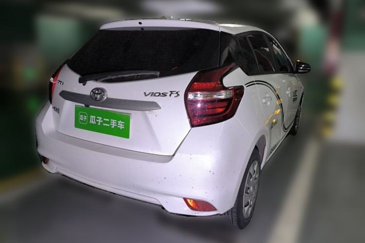 Used Toyota Vios FS 2017 1.5L CVT Fengchi Edition Rear Right 45 Deg