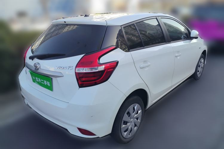 Used Toyota Vios FS 2017 1.3L CVT Sharp Edition Rear Right 45 Deg