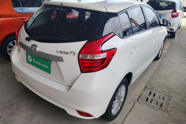 Used Toyota Vios FS 2017 1.5L CVT Trendy Edition Rear Right 45 Deg