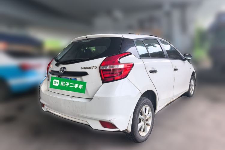 Used Toyota Vios FS 2017 1.3L Manual Fong Xing Edition Rear Right 45 Deg