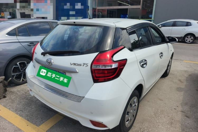 Used Toyota Vios FS 2017 1.5L CVT Fengchi Edition Rear Right 45 Deg