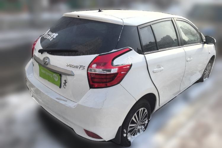 Used Toyota Vios FS 2017 1.3L Manual Sharp Edition Rear Right 45 Deg