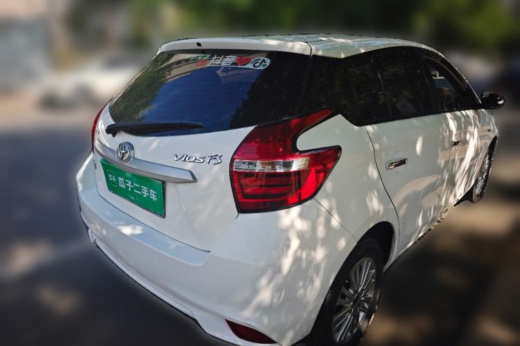 Used Toyota Vios FS 2017 1.5L CVT Trendy Edition Rear Right 45 Deg