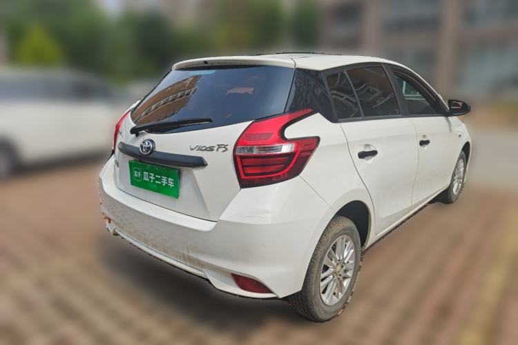 Used Toyota Vios FS 2017 1.3L Manual Fong Xing Edition Rear Right 45 Deg