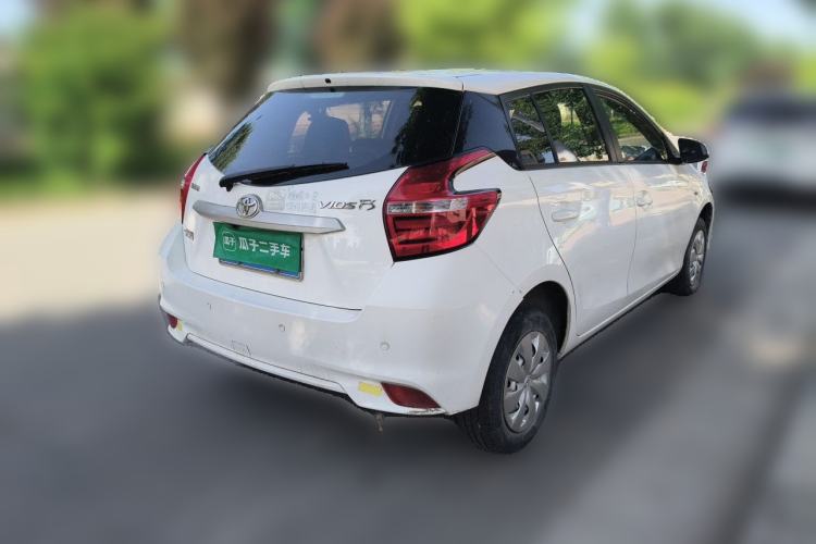 Used Toyota Vios FS 2017 1.3L Manual Fong Xing Edition Rear Right 45 Deg