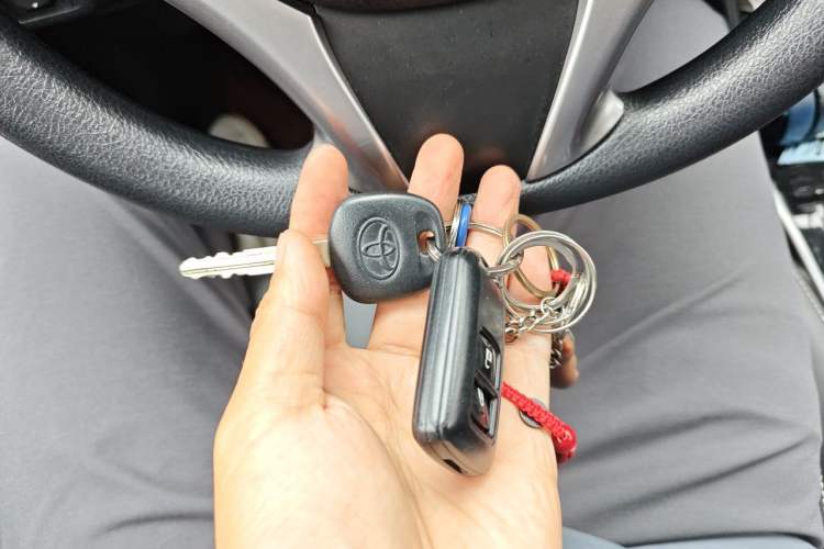Used Toyota Vios FS 2017 1.5L CVT Trendy Edition Vehicle Key