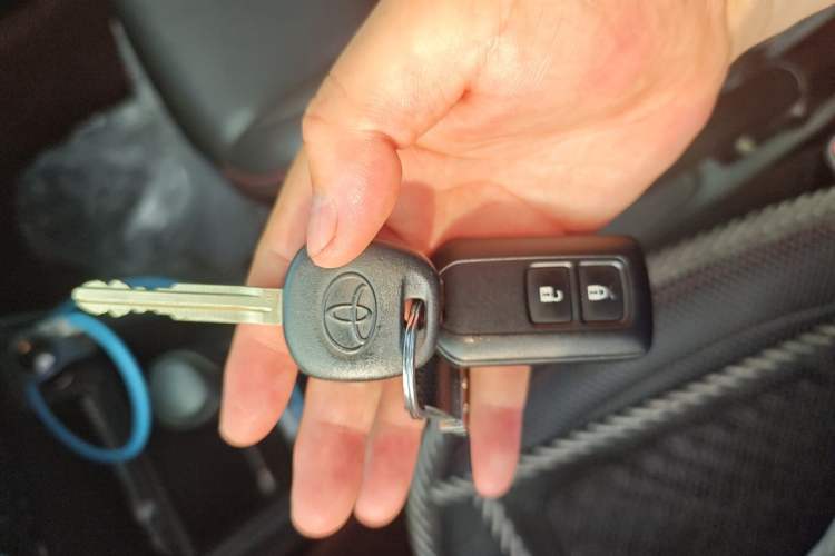 Used Toyota Vios FS 2017 1.5L CVT Trendy Edition Vehicle Key