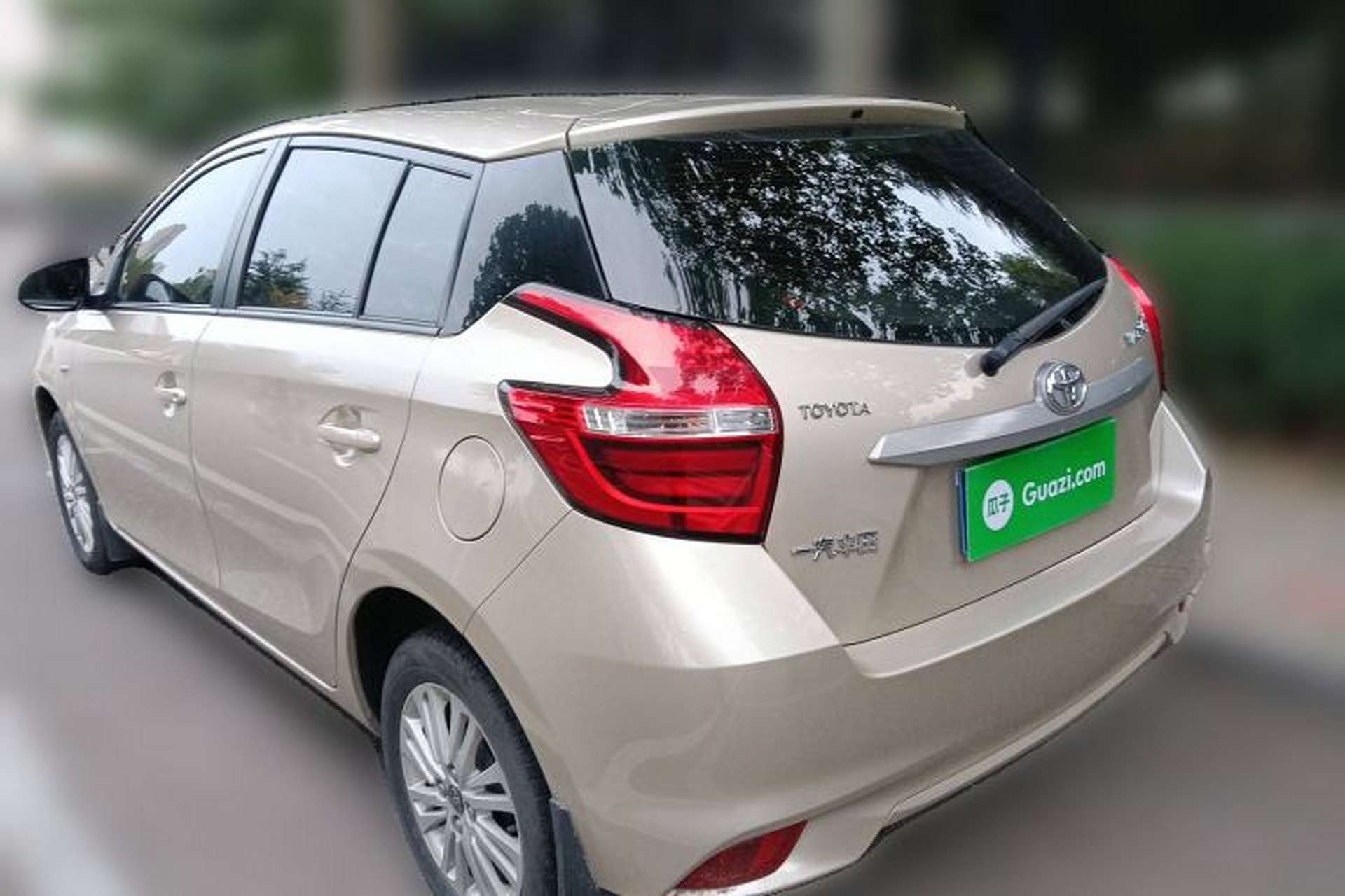 Used Toyota Vios FS 2017 1.5L CVT Trendy Edition Rear Left 45 Deg