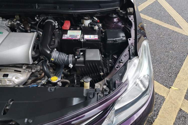 Used Toyota Vios FS 2019 1.5L CVT Fengchi Edition Engine Bay Left
