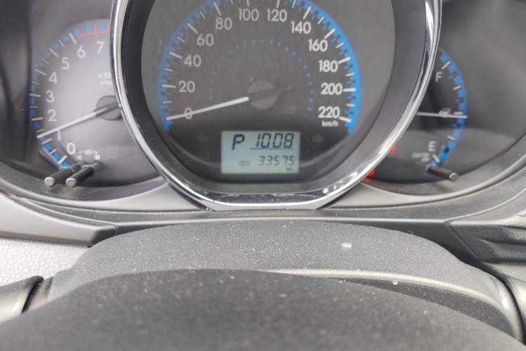 Used Toyota Vios FS 2019 1.5L CVT Fengchi Edition Odometer Close Up