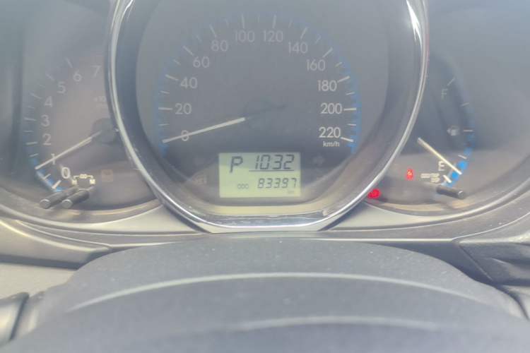 Used Toyota Vios FS 2019 1.5L CVT Fengchi Edition Odometer Close Up