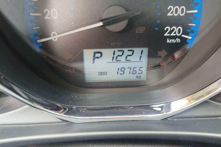 Used Toyota Vios FS 2019 1.5L CVT Fengchi Edition Odometer Close Up