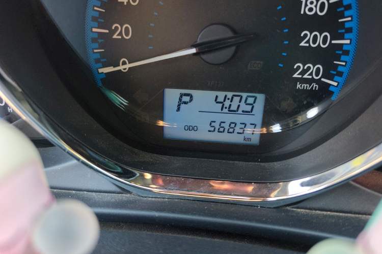 Used Toyota Vios FS 2019 1.5L CVT Fengchi Edition Odometer Close Up