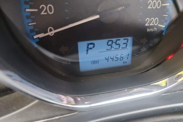 Used Toyota Vios FS 2019 1.5L CVT Fengchi Edition Odometer Close Up
