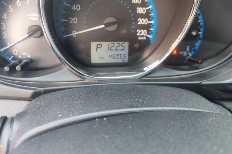 Used Toyota Vios FS 2019 1.5L CVT Fengchi Edition Odometer Close Up