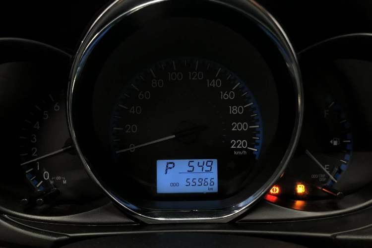 Used Toyota Vios FS 2019 1.5L CVT Fengchi Edition Odometer Close Up