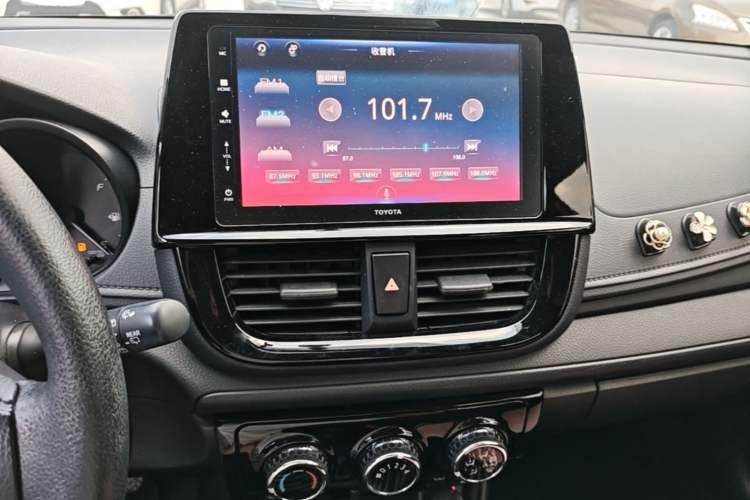 Used Toyota Vios FS 2021 1.5L CVT Fengchi Edition Audio And AC Panel