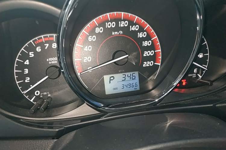 Used Toyota Vios FS 2021 1.5L CVT Fengchi Edition Instrument Cluster