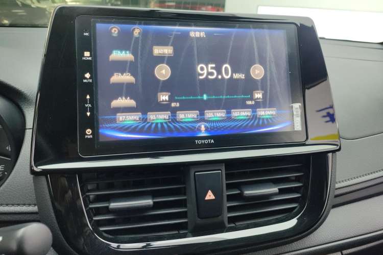 Used Toyota Vios FS 2021 1.5L CVT Fengchi Edition Audio And AC Panel