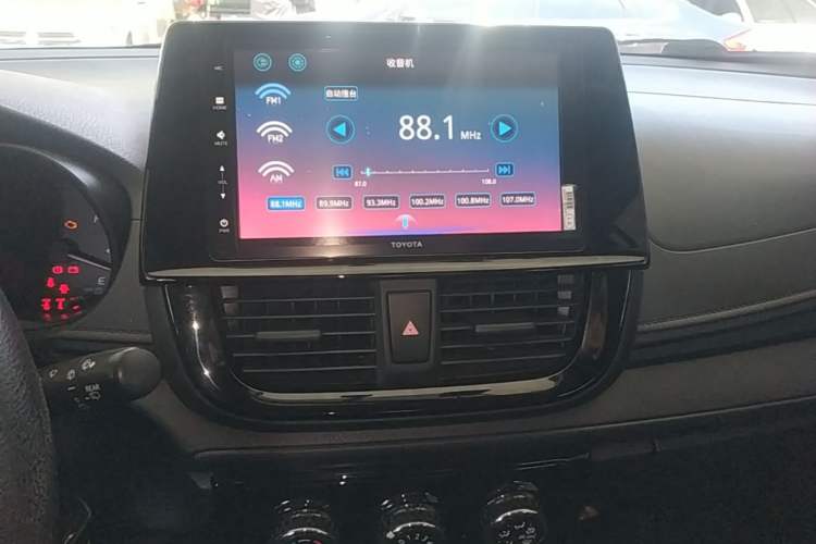 Used Toyota Vios FS 2021 1.5L CVT Fengchi Edition Audio And AC Panel
