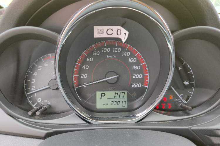 Used Toyota Vios FS 2021 1.5L CVT Fengchi Edition Instrument Cluster