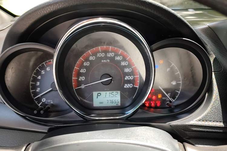 Used Toyota Vios FS 2022 1.5L CVT FENGCHI CARE Edition Instrument Cluster