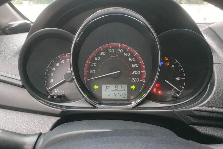 Used Toyota Vios FS 2022 1.5L CVT FENGCHI CARE Edition Instrument Cluster