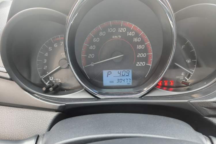 Used Toyota Vios FS 2022 1.5L 20th Anniversary Edition Odometer Close Up