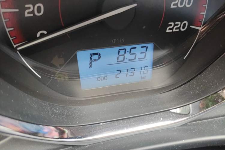 Used Toyota Vios FS 2022 1.5L CVT FENGCHI CARE Edition Odometer Close Up