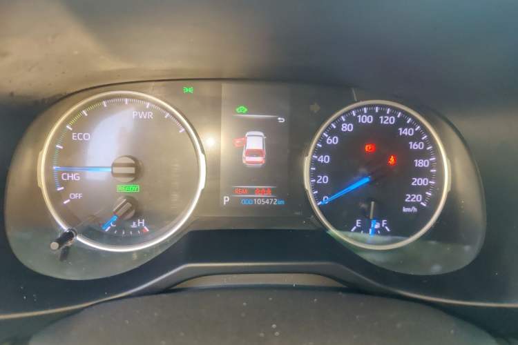 Used Toyota Wildlander 2020 Dual-Motor 2.5L E-CVT Four-Wheel Drive Luxury Edition Instrument Cluster