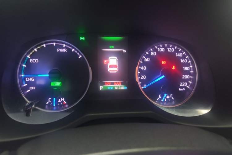 Used Toyota Wildlander 2020 Dual-Engine 2.5L E-CVT Two-Wheel Drive Luxury Edition Instrument Cluster