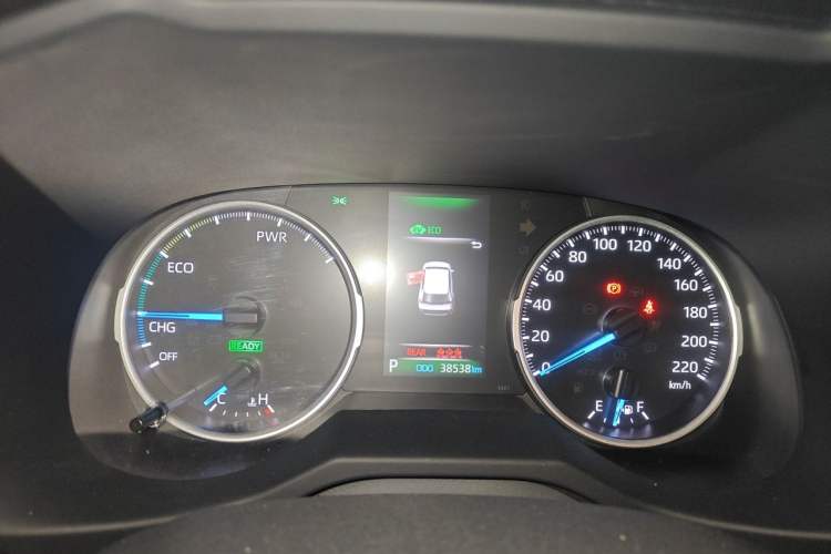 Used Toyota Wildlander 2020 Dual-Engine 2.5L E-CVT Two-Wheel Drive Luxury Edition Instrument Cluster