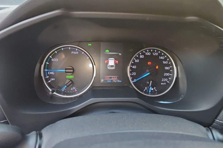 Used Toyota Wildlander 2020 Dual-Engine 2.5L E-CVT Two-Wheel Drive Luxury Edition Instrument Cluster