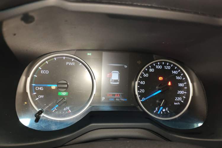 Used Toyota Wildlander 2020 Dual-Engine 2.5L E-CVT Two-Wheel Drive Luxury Edition Instrument Cluster