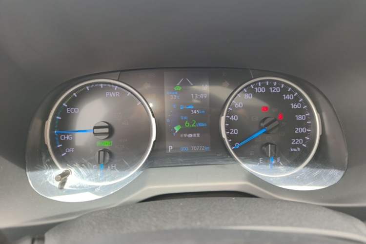 Used Toyota Wildlander 2020 Dual-Engine 2.5L E-CVT Two-Wheel Drive Luxury Edition Instrument Cluster