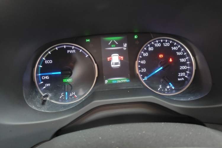 Used Toyota Wildlander 2020 Dual-Engine 2.5L E-CVT Two-Wheel Drive Luxury Edition Instrument Cluster
