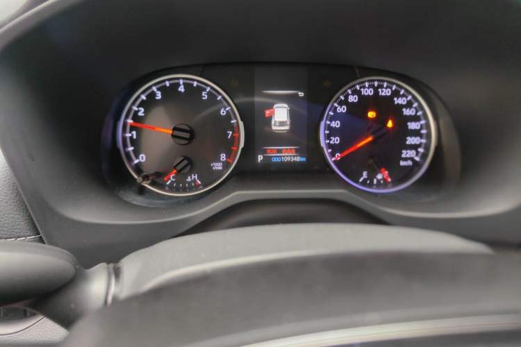 Used Toyota Wildlander 2020 2.0L CVT 4x4 Luxury Edition Odometer Close Up