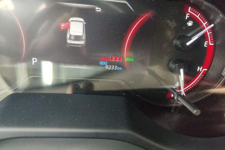 Used Toyota Wildlander 2020 2.0L CVT 4x4 Tech Edition Odometer Close Up