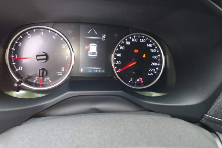 Used Toyota Wildlander 2020 2.0L CVT 4x4 Luxury Edition Odometer Close Up