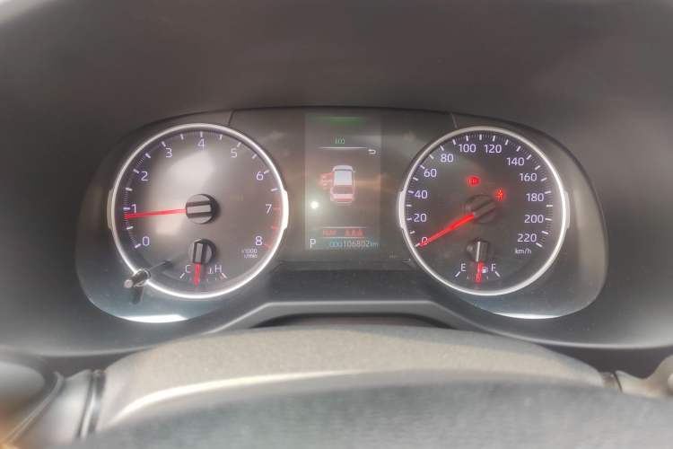 Used Toyota Wildlander 2020 2.0L CVT Two-Wheel Drive Luxury Edition Odometer Close Up