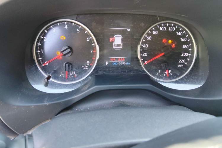 Used Toyota Wildlander 2020 2.0L CVT Two-Wheel Drive Leading Edition Odometer Close Up