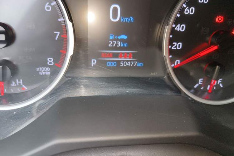 Used Toyota Wildlander 2020 2.0L CVT Two-Wheel Drive Leading Edition Odometer Close Up