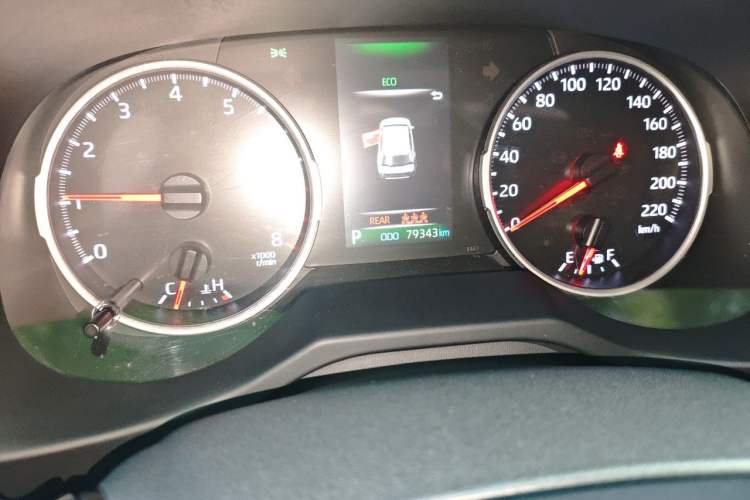 Used Toyota Wildlander 2020 2.0L CVT 4x4 Luxury Edition Odometer Close Up
