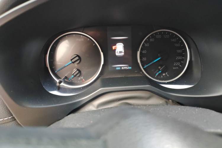 Used Toyota Wildlander 2020 Dual-Motor 2.5L E-CVT Four-Wheel Drive Luxury Edition Odometer Close Up