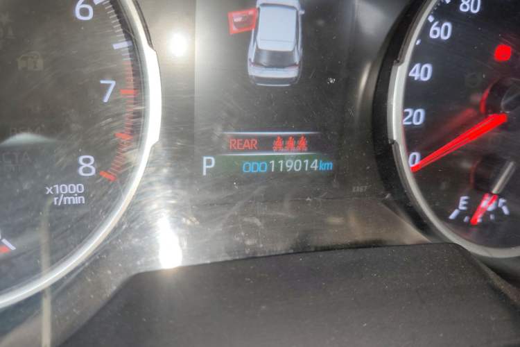 Used Toyota Wildlander 2020 2.0L CVT 4x4 Luxury Edition Odometer Close Up