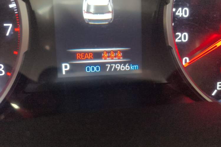 Used Toyota Wildlander 2020 2.0L CVT 4x4 Luxury Edition Odometer Close Up