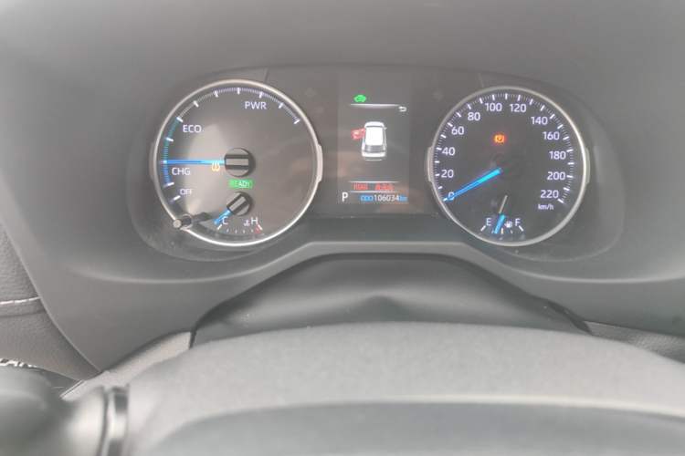 Used Toyota Wildlander 2020 Dual-Motor 2.5L E-CVT Four-Wheel Drive Luxury Edition Instrument Cluster