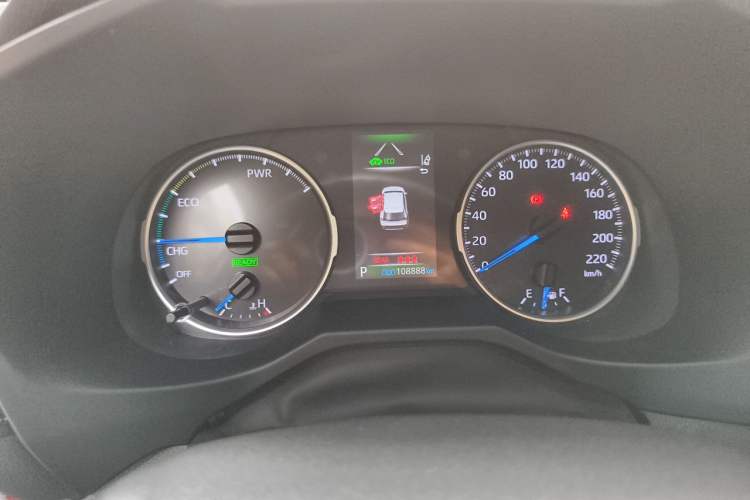 Used Toyota Wildlander 2020 Dual-Engine 2.5L E-CVT Two-Wheel Drive Luxury Edition Instrument Cluster